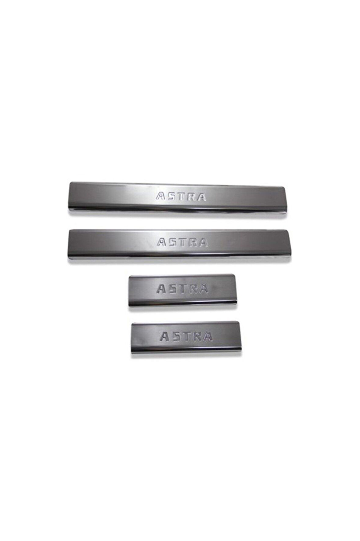 OPEL ASTRA H KASA 2005-2011 MODELLER ARASI KROM KAPI EŞİĞİ 4 PARÇA PASLANMAZ ÇELİK