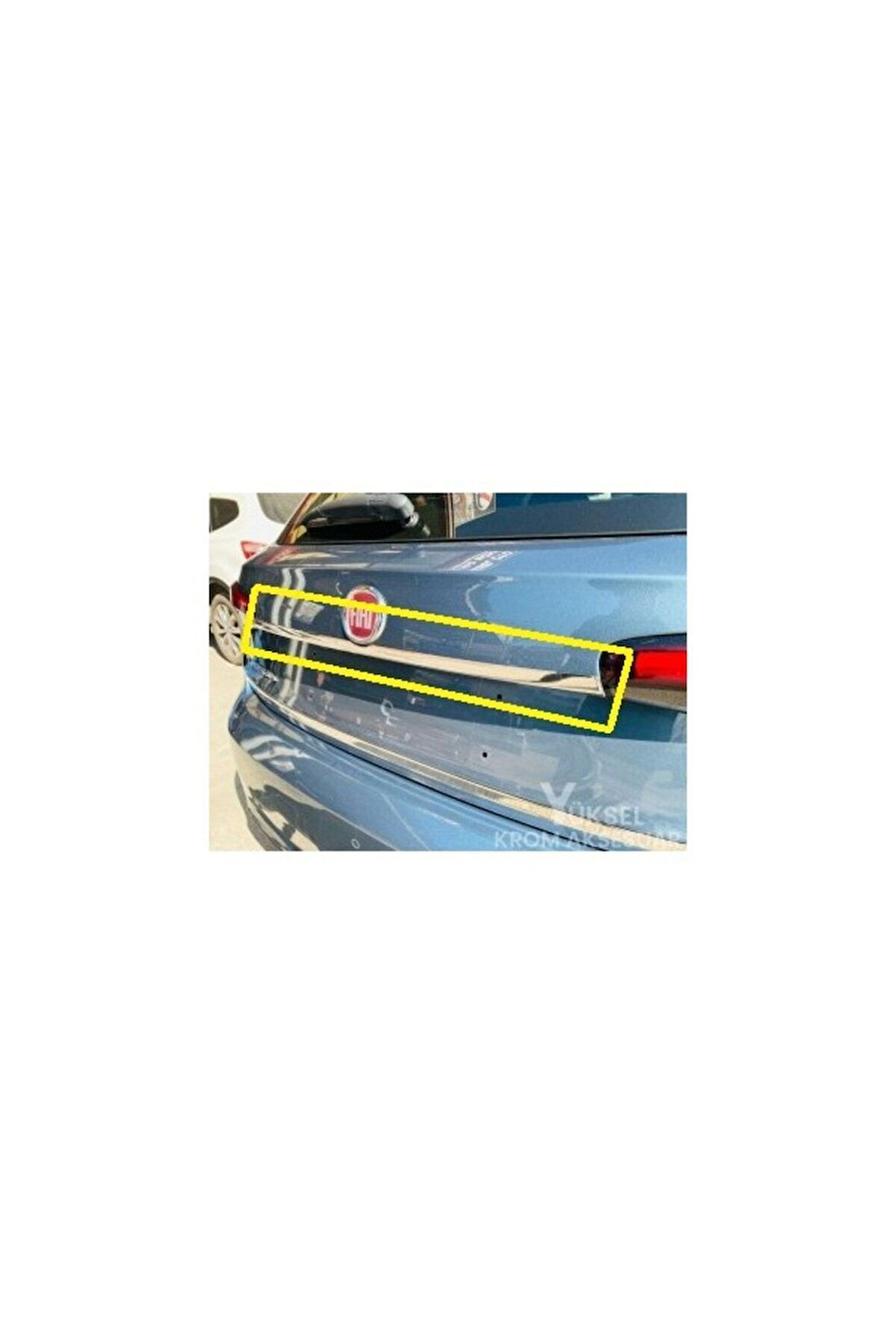 FİAT EGEA CROSS KROM BAGAJ ÇITASI PASLANMAZ ÇELİK