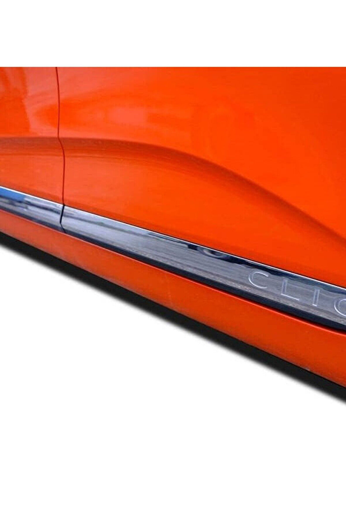 RENAULT CLİO 5 2019 VE ÜZERİ KROM YAN KAPI ÇITASI 4 PARÇA PASLANMAZ ÇELİK