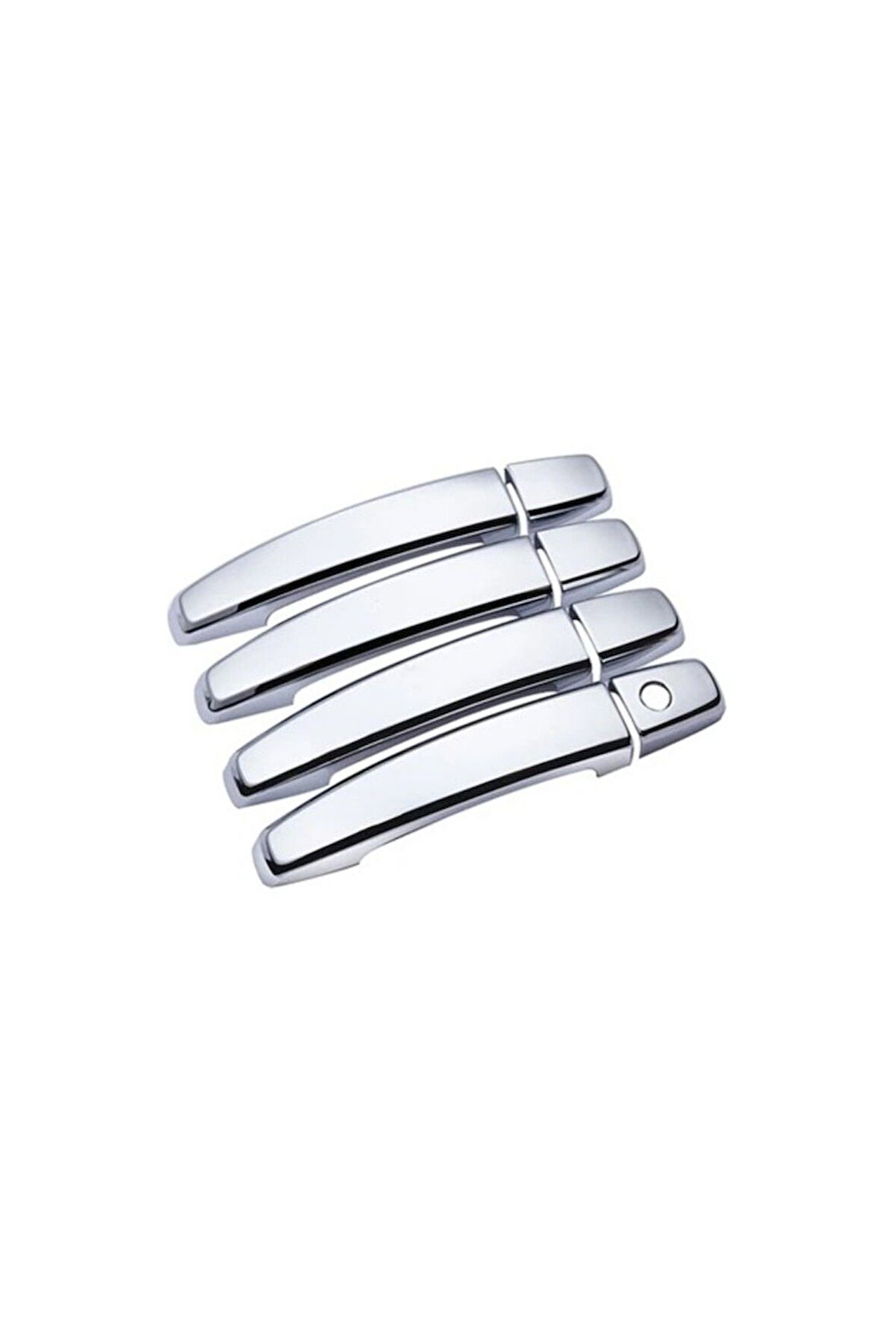 NİSSAN QASHQAİ 2007-2013 MODELLER ARASI KROM KAPI KOLU 4 KAPI PASLANMAZ ÇELİK