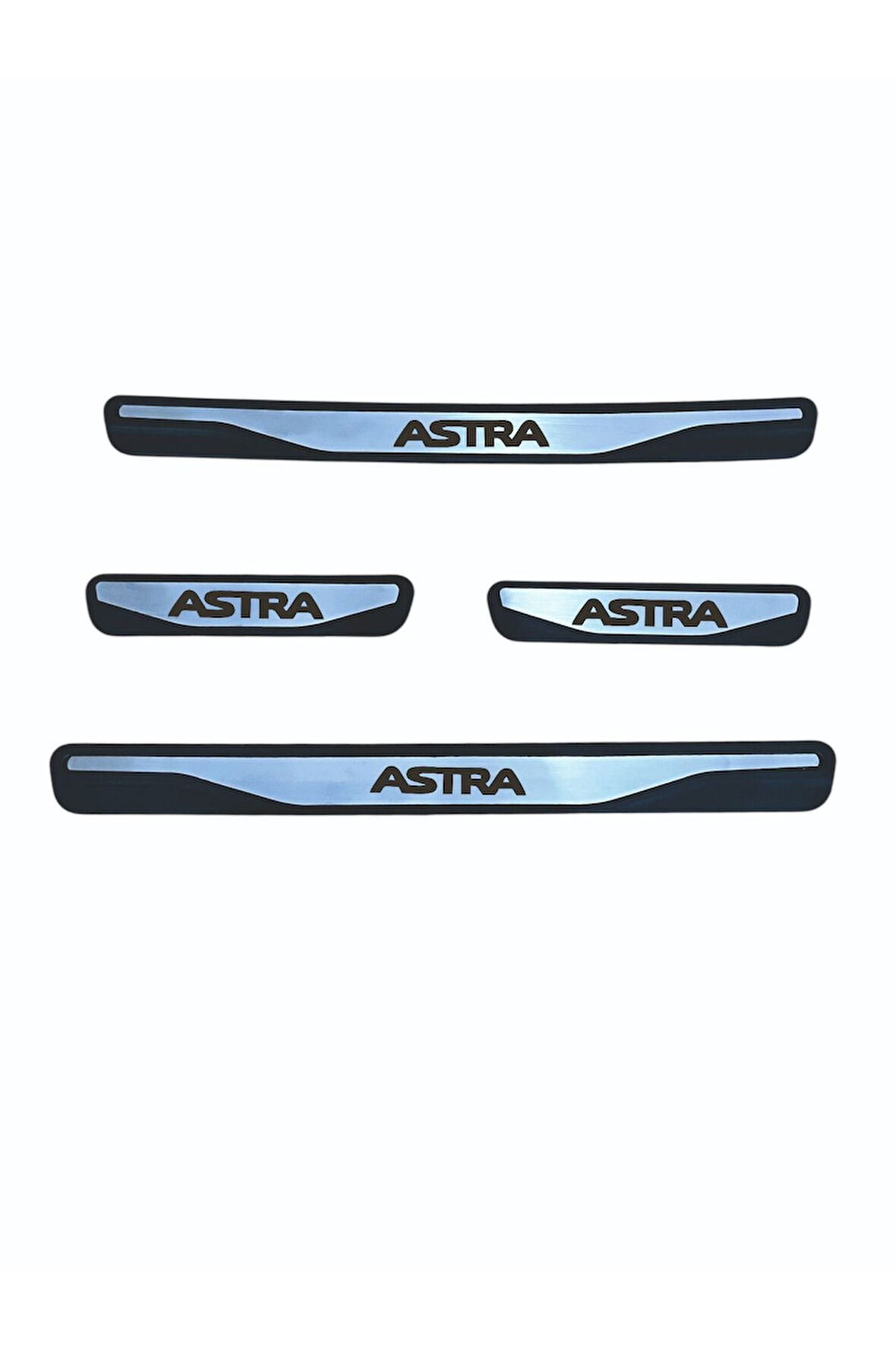 ASTRA L KAPI EŞİĞİ 2022 VE ÜZERİ NEW KROM KAPI EŞİĞİ 4 PARÇA PASLANMAZ ÇELİK