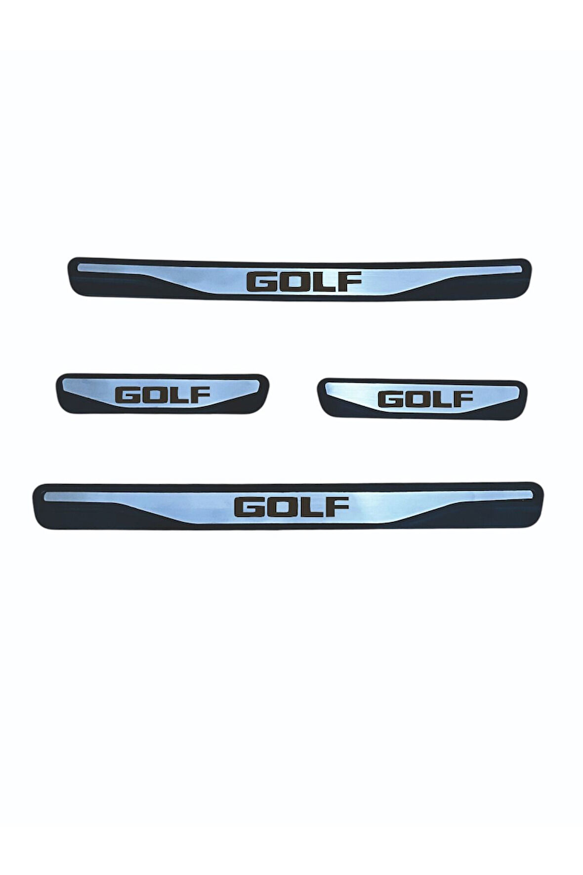 GOLF 6 KAPI EŞİĞİ 2010-2013  NEW KROM KAPI EŞİĞİ 4 PARÇA PASLANMAZ ÇELİK