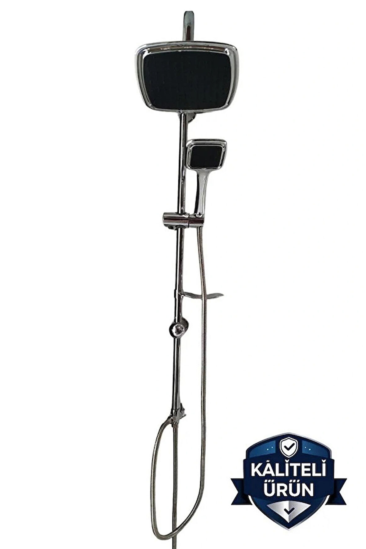 Krom Banyo Robot Duş Seti Duş Hortumu Duş Telefonu Başlığı