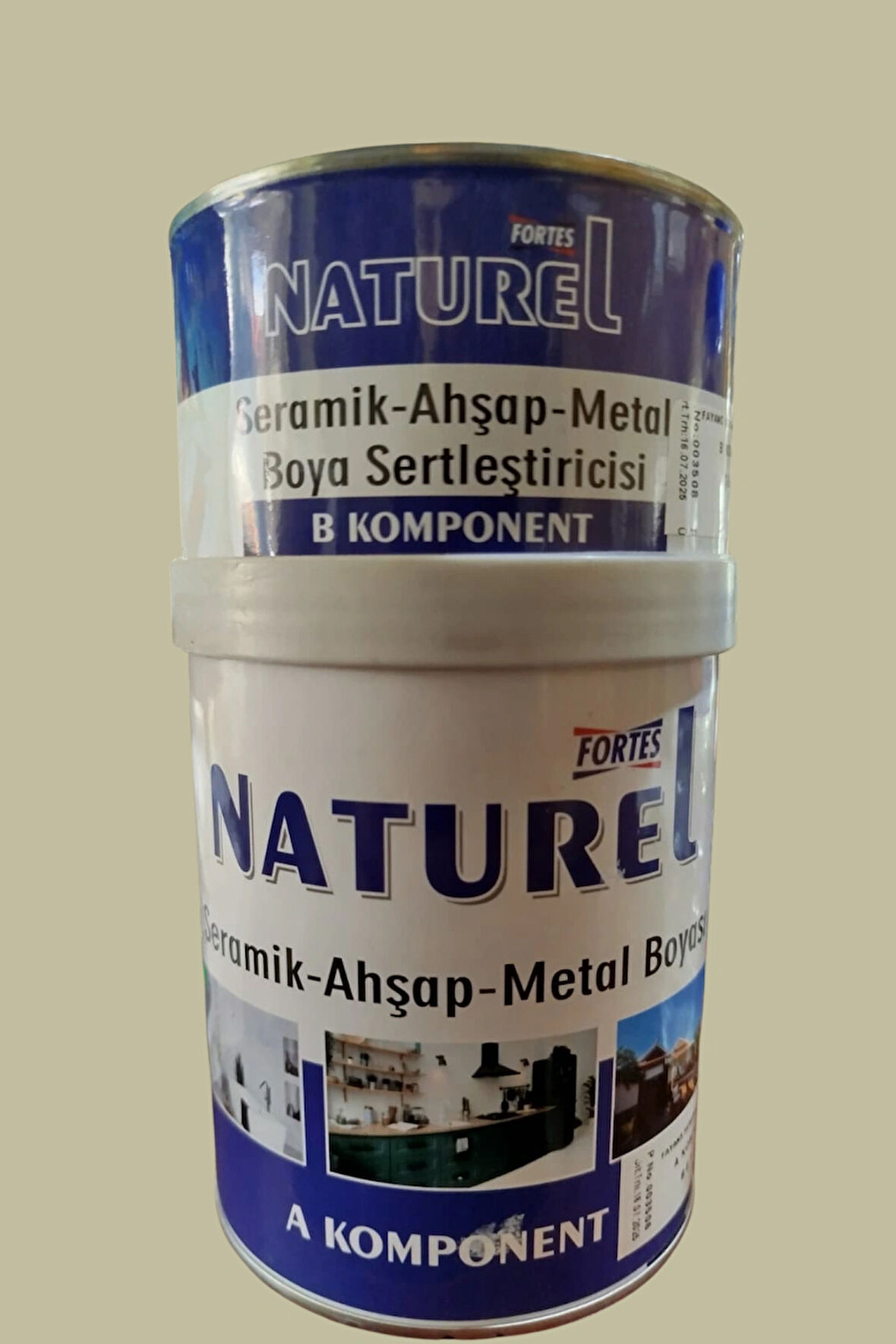 Fayans Boyası Tezgah, Mermer, Ahşap, Mobilya, Cam, Seramik, Kapı Boyası 1LT