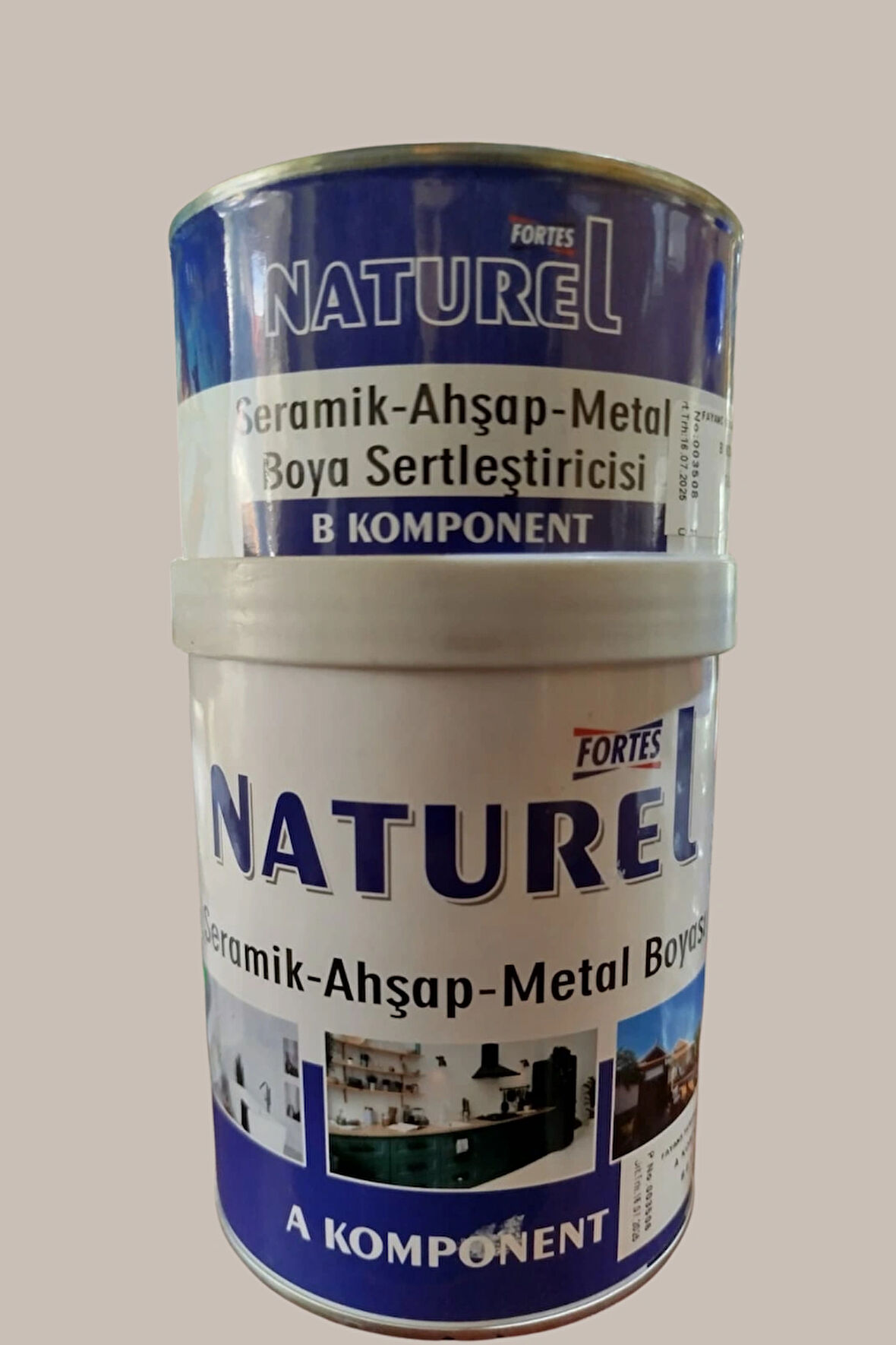 Fayans Boyası Tezgah, Mermer, Ahşap, Mobilya, Cam, Seramik, Kapı Boyası 1LT