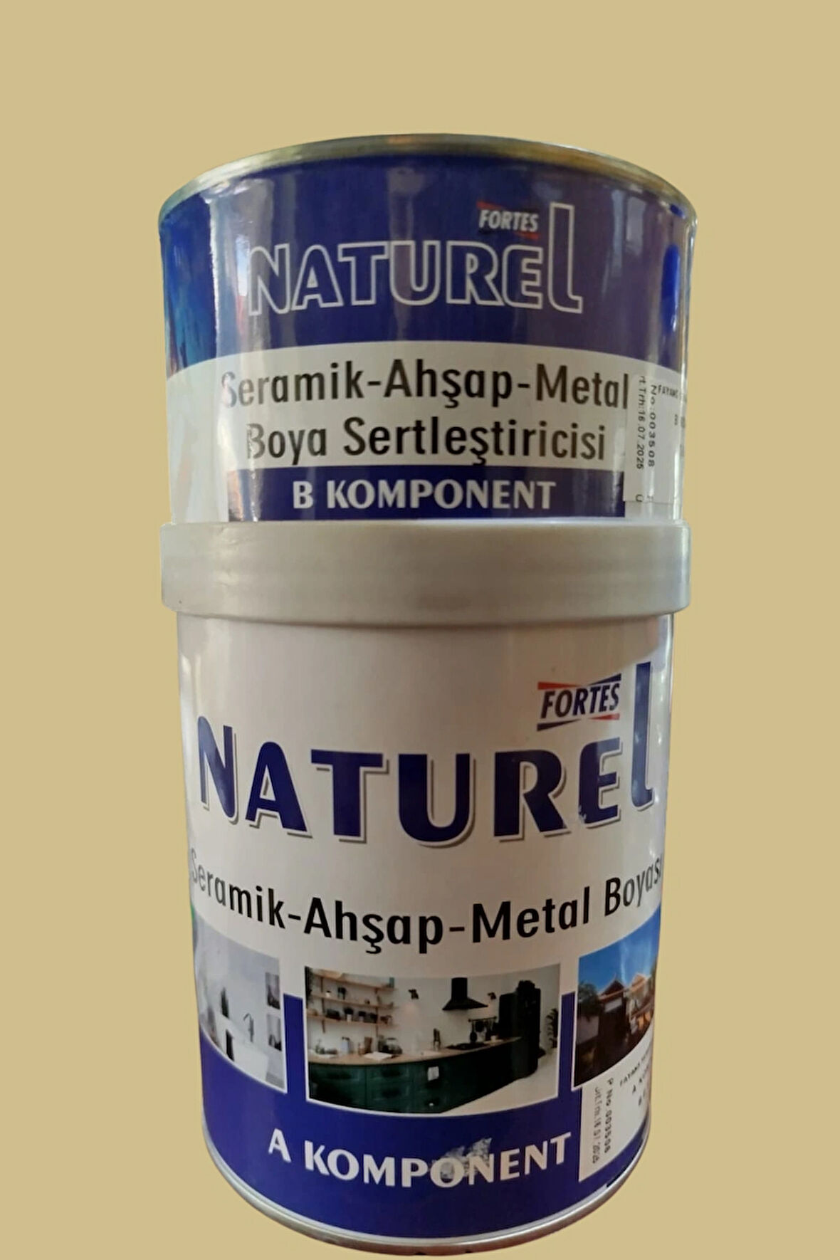 Fayans Boyası Tezgah, Mermer, Ahşap, Mobilya, Cam, Seramik, Kapı Boyası 1LT