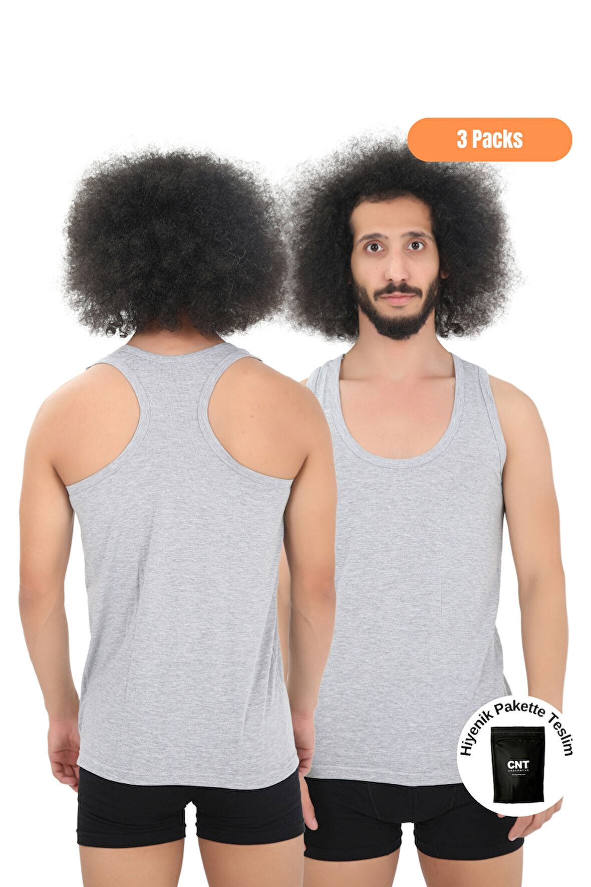 Erkek 3'lü Full Likralı Rambo Sporcu Atlet