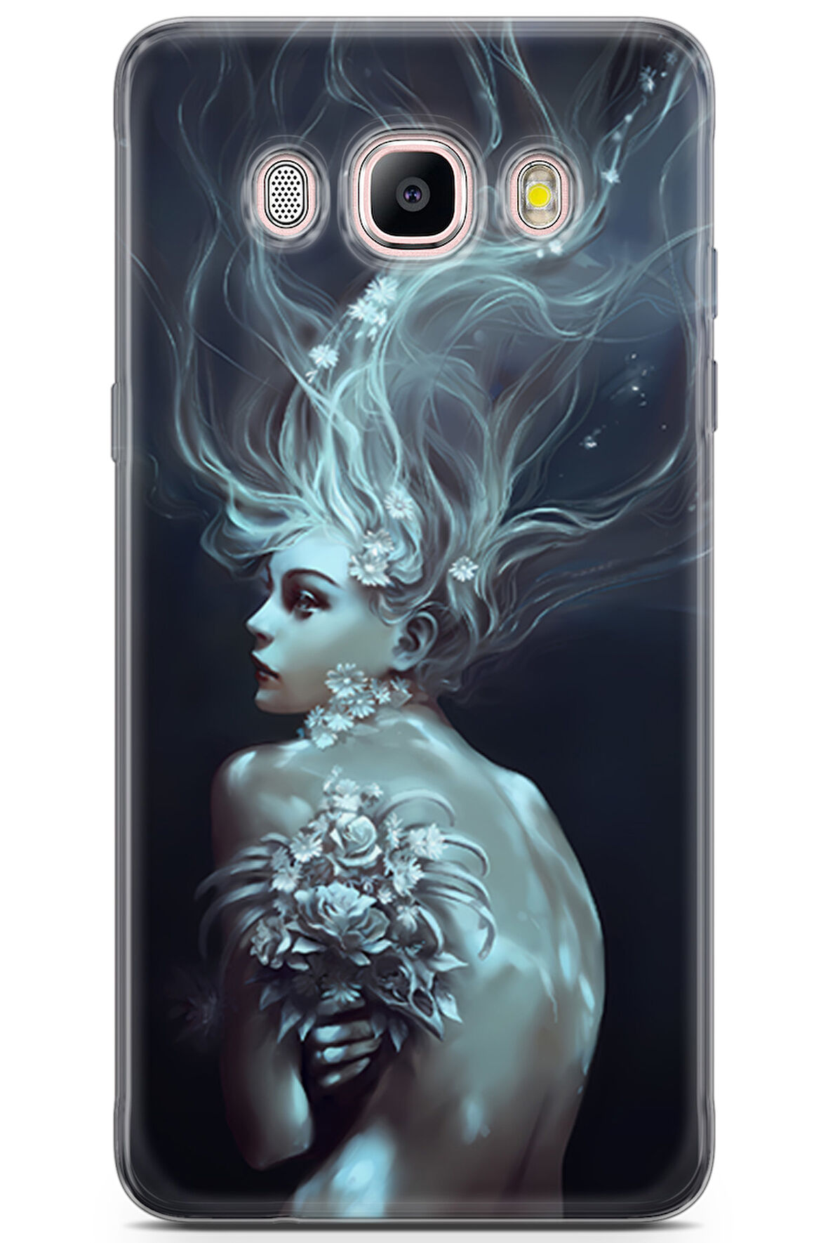 Samsung Galaxy J5 uyumlu Girls 9 HD UV Baskı Zaman Durdu