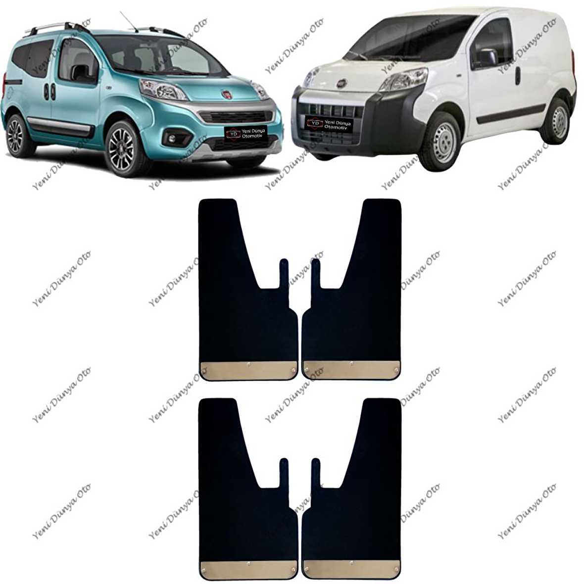 Fiat Fiorino 4lü Krom Paçalık, Çamurluk, Tozluk FIA0SX026