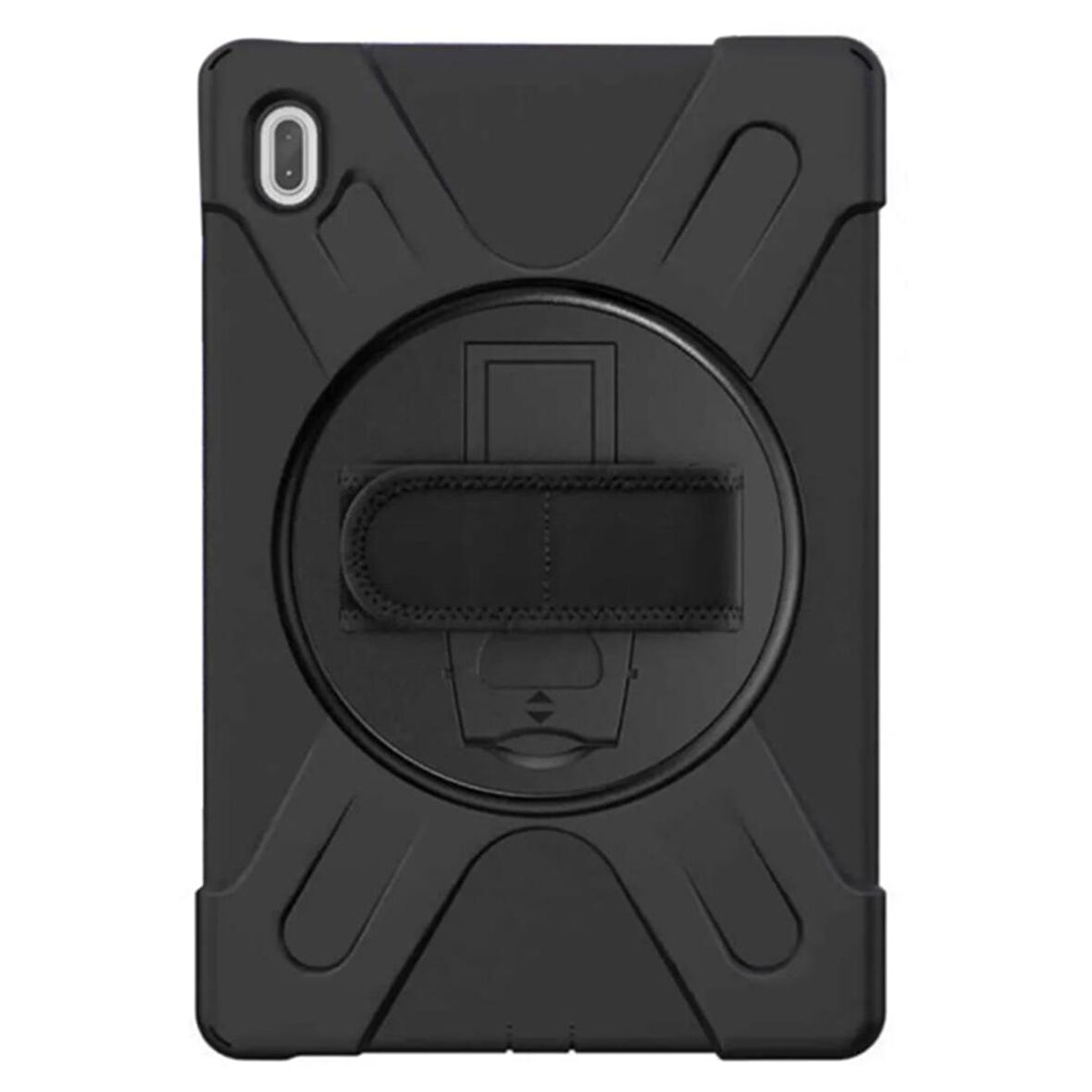 Gpack Samsung Galaxy Tab S7 Fe T736 Kılıf Defender Tablet Tank Koruma Standlı df3