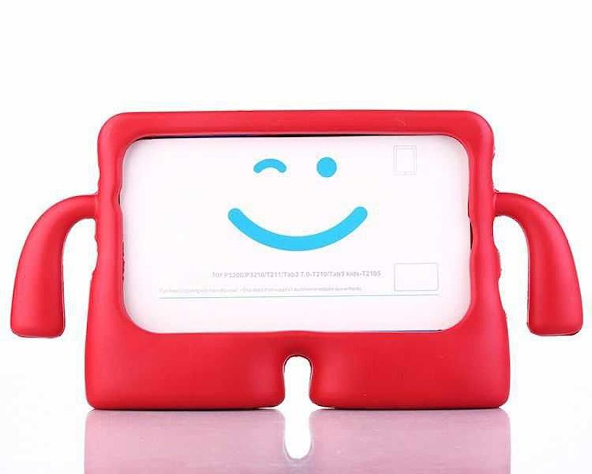 Gpack Apple iPad 9.7 2017 5.Nesil Kılıf Çocuklar İçin Tutacaklı Silikon ib1