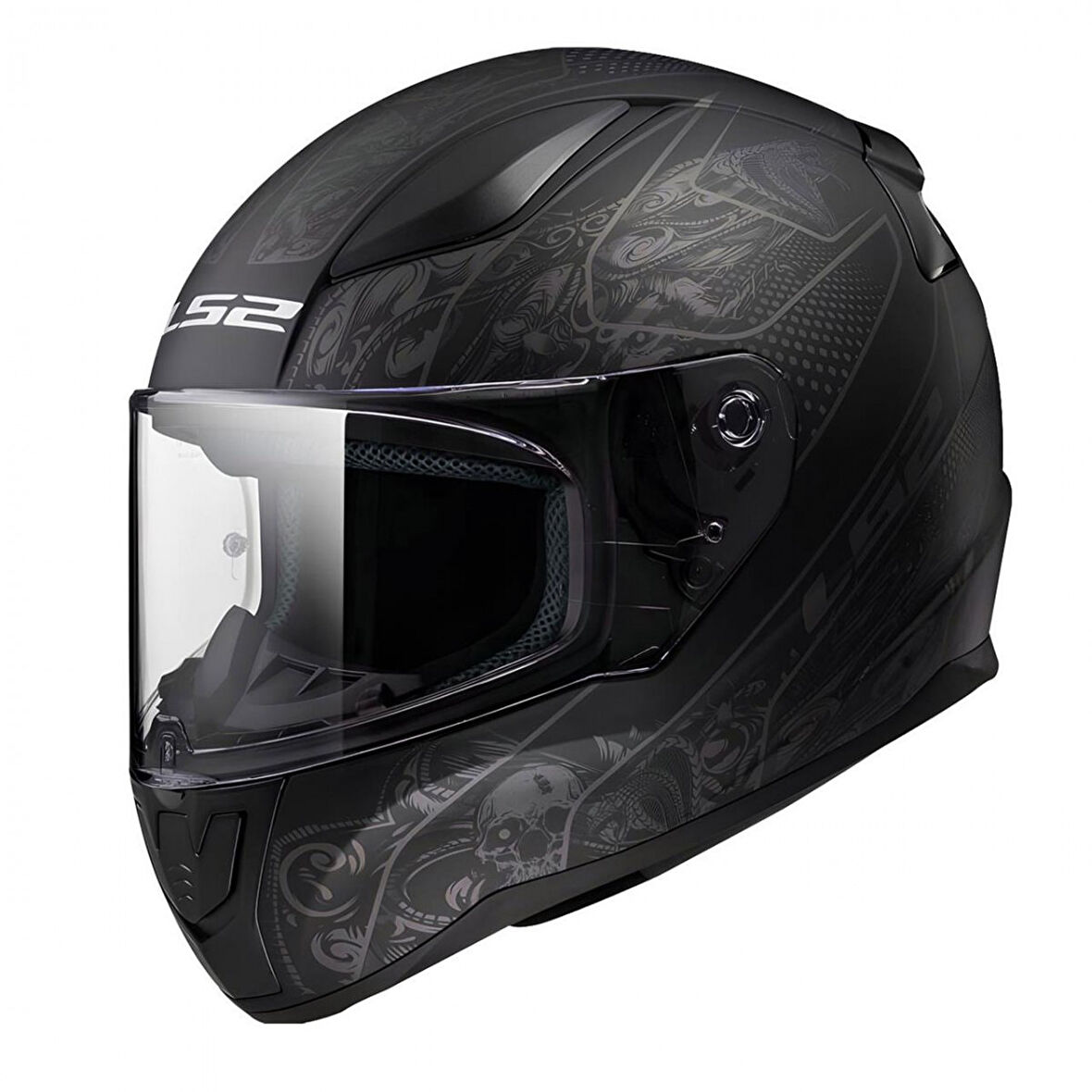Ls2 Rapıd 2 Crypt Kapalı Kask Mat Siyah MEDIUM