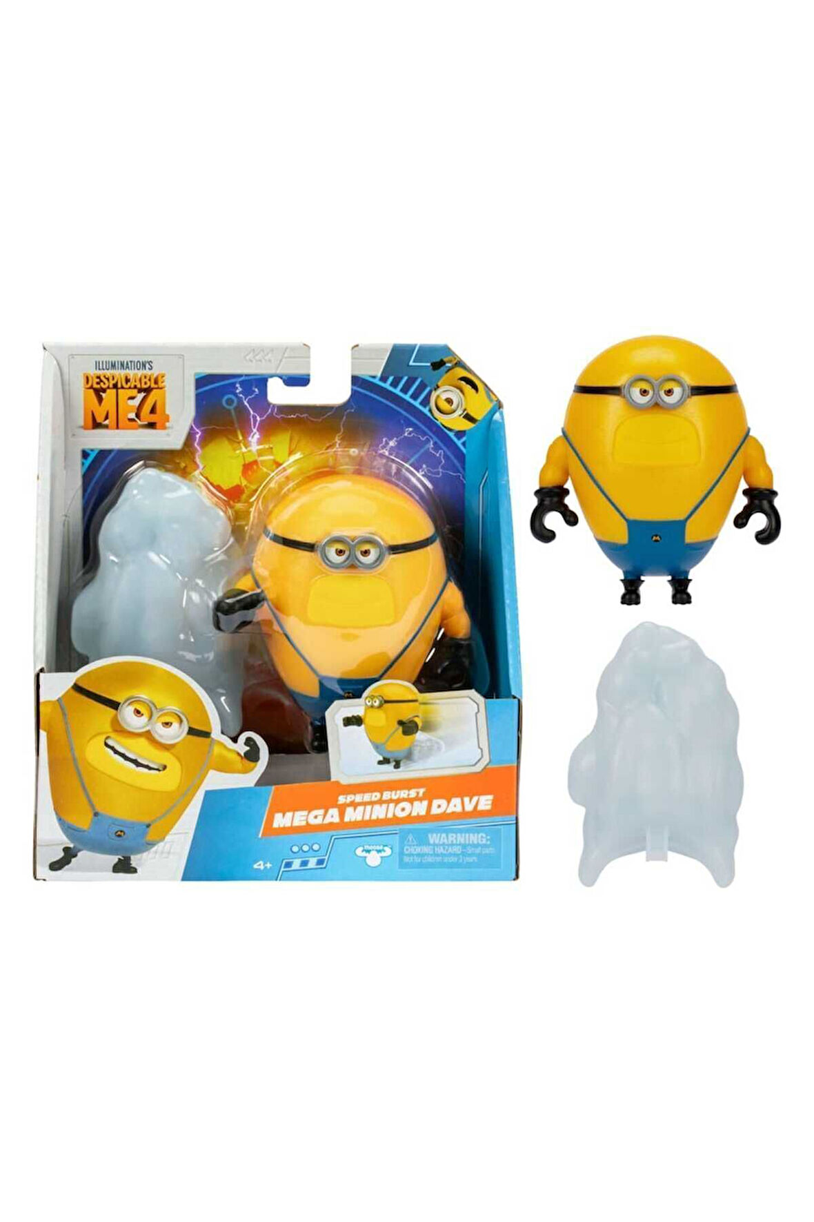 Minions Despicable Me 4 Çılgın Hırsız Aksiyon Figür Minyonlar Figür Çılgın Hırsız Dave Figür