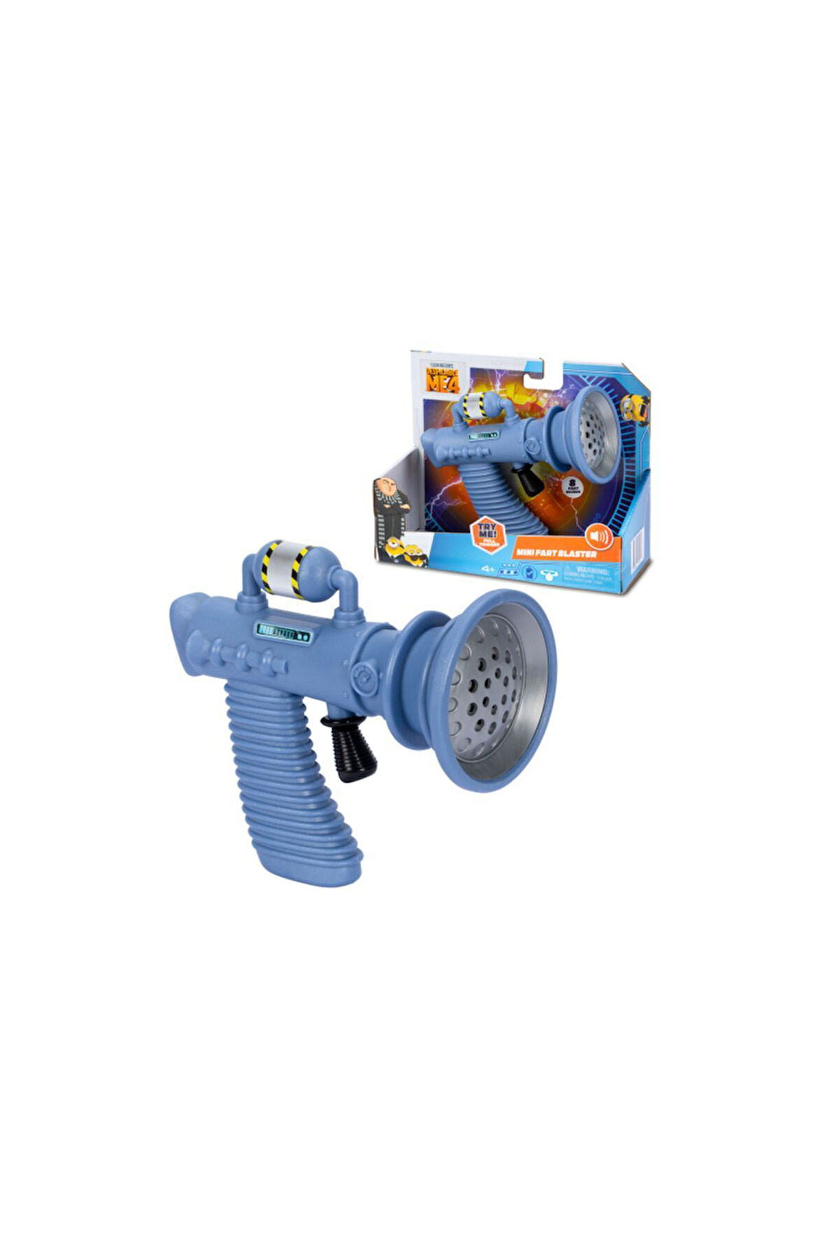 Minions Despicable Me 4 Mini Fart Blaster Çılgın Hırsız Gaz Tabancası Minyonlar Gaz Tabancası
