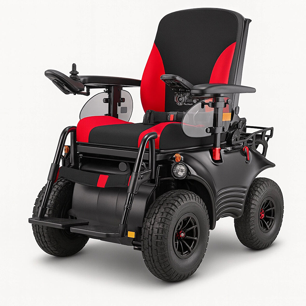 Meyra Optimus 2 RS Arazi Tip Akülü Tekerlekli Sandalye | Güçlü Motorlu ve Konforlu Sürüş