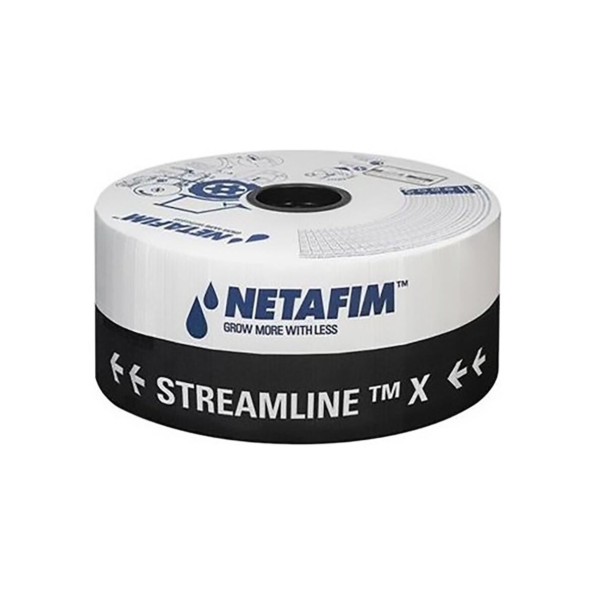 NETAFİM STREAMLINE™ X EZ ( 20 cm 1,6 lt/h ) 2500 metre TEK YILLIK DAMLA SULAMA BORUSU