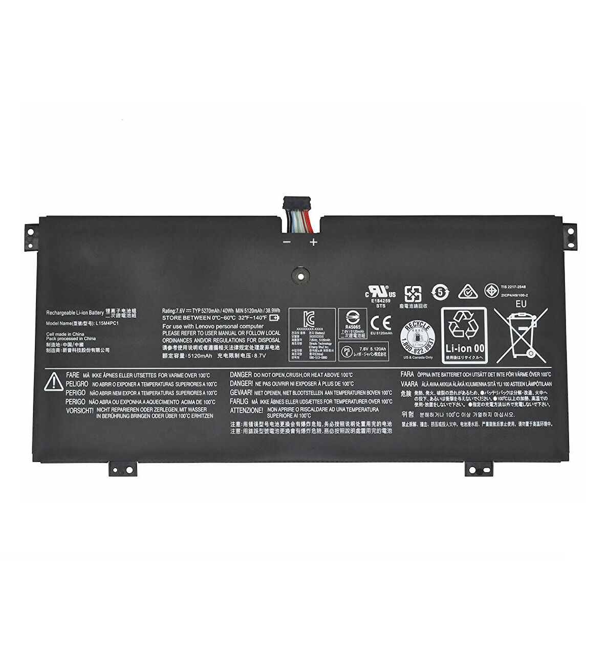 Lenovo ThinkPad 20GG000ETX Notebook Batarya Laptop Pil