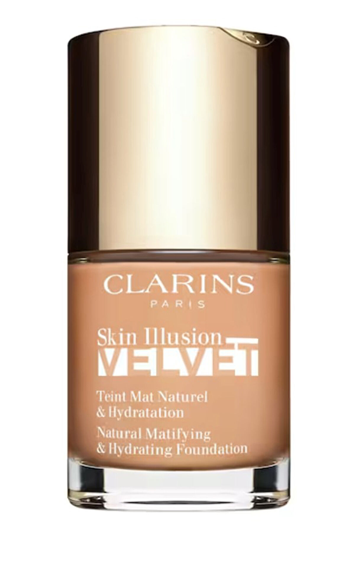 Clarins Skin Illusion Velvet - Doğal Bitişli Nemlendirici Fondöten 109C