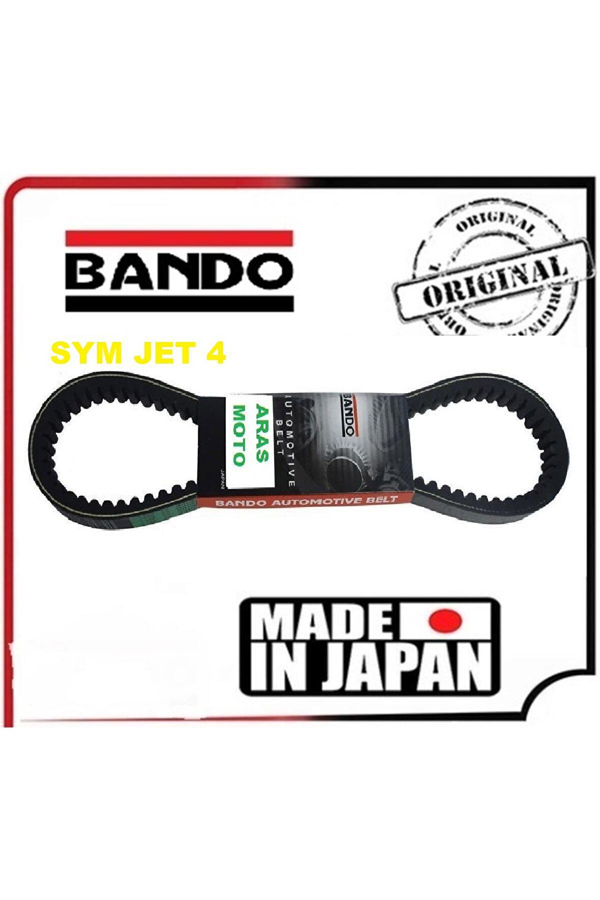 SYM JET 4 125 cc Kayış Japon Bando Green 818x19.5x28(S19/053 )Arasmoto