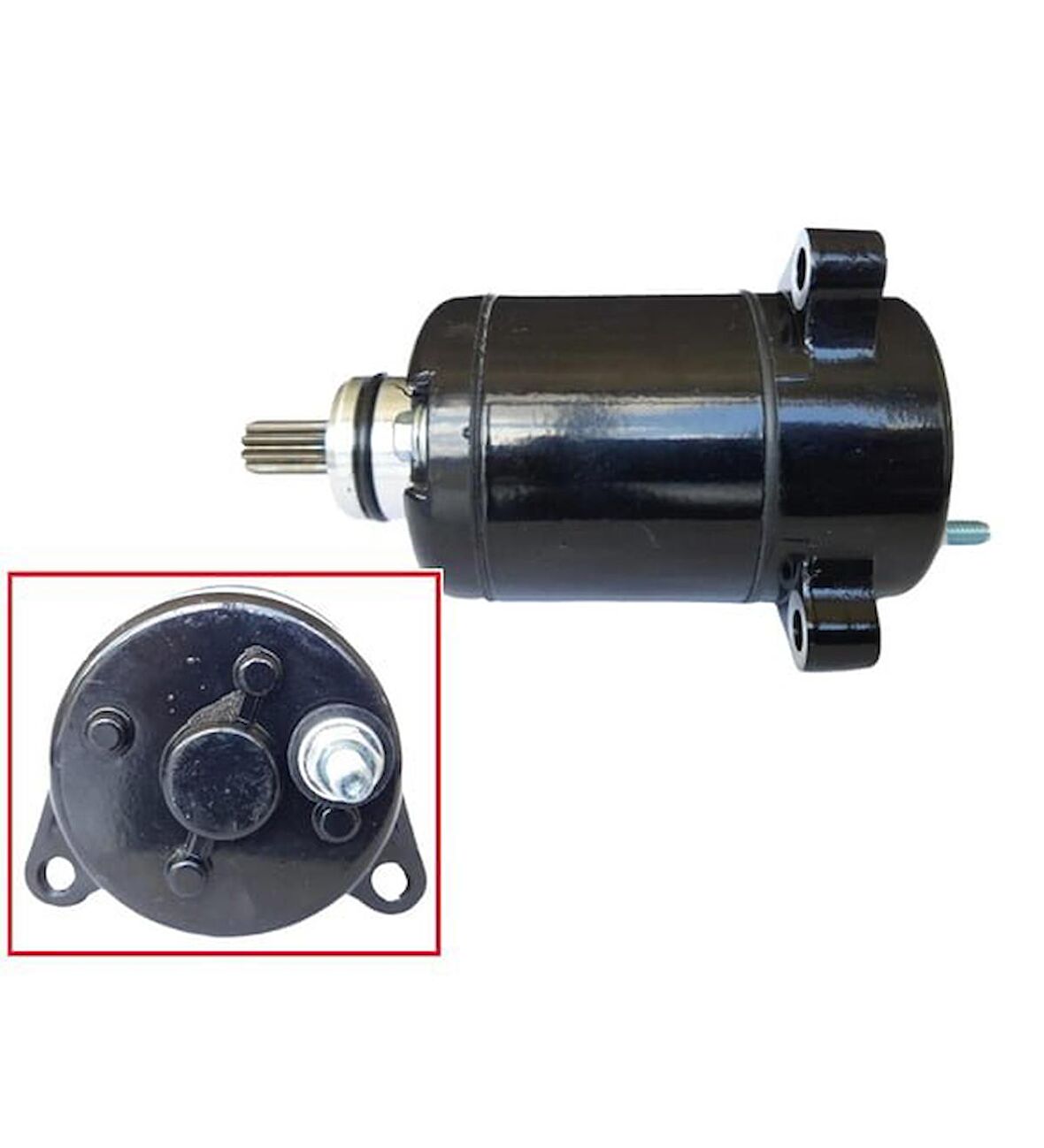 Bajaj Pulsar Ns 200 ,Rs 200 Marş Motoru A Kalite -Arasmoto