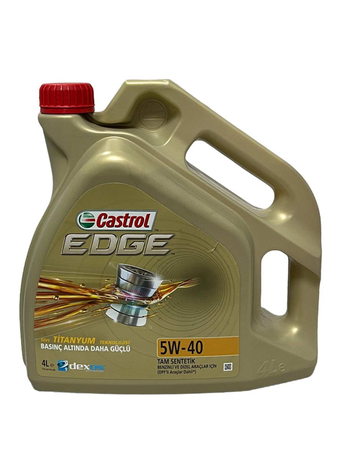 Castrol Edge 5W-40 Tam Sentetik Motor Yağı 4 Litre