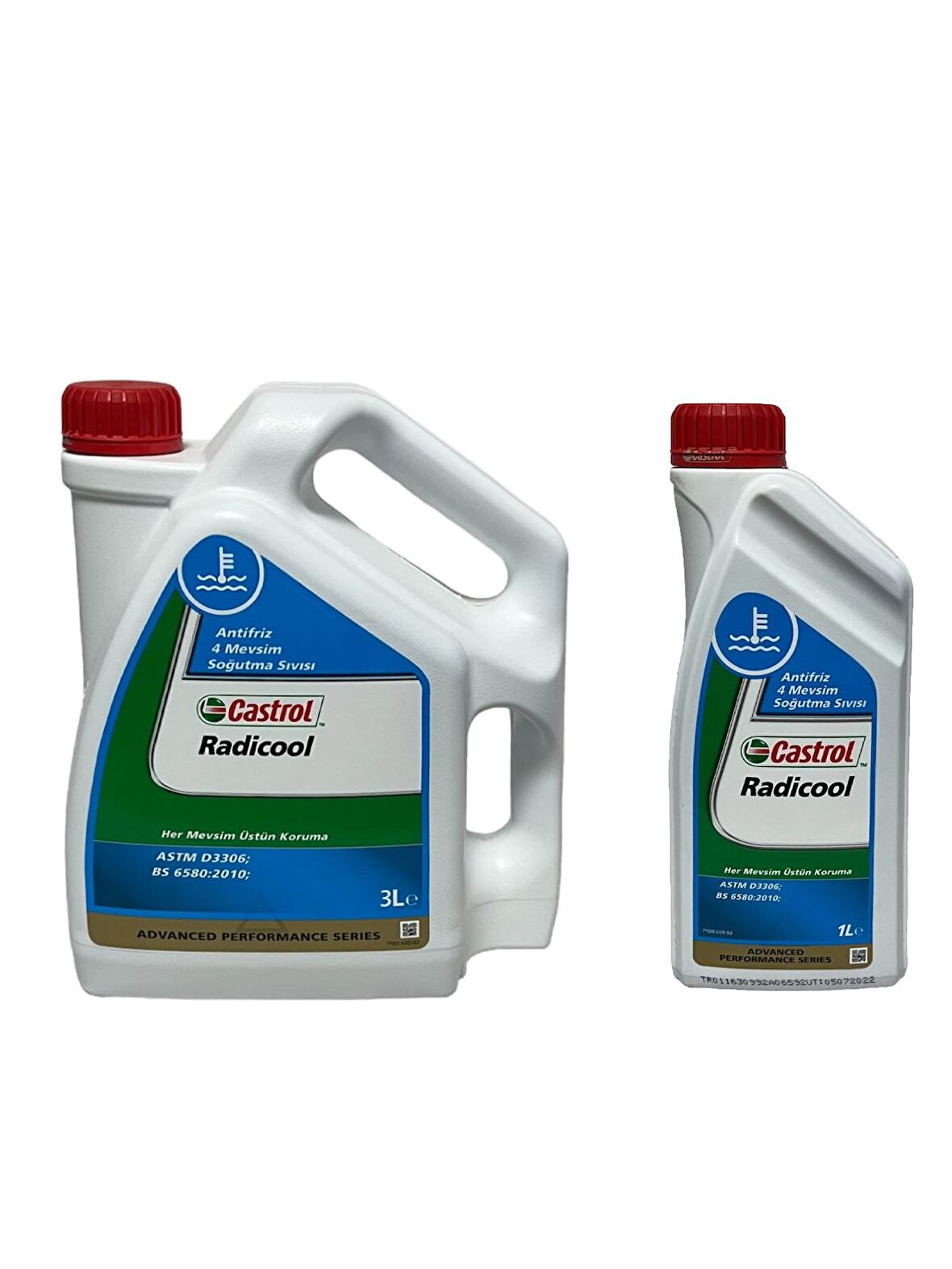 Castrol Radicool 4 Mevsimlik Mavi Antifriz 3+1 Litre