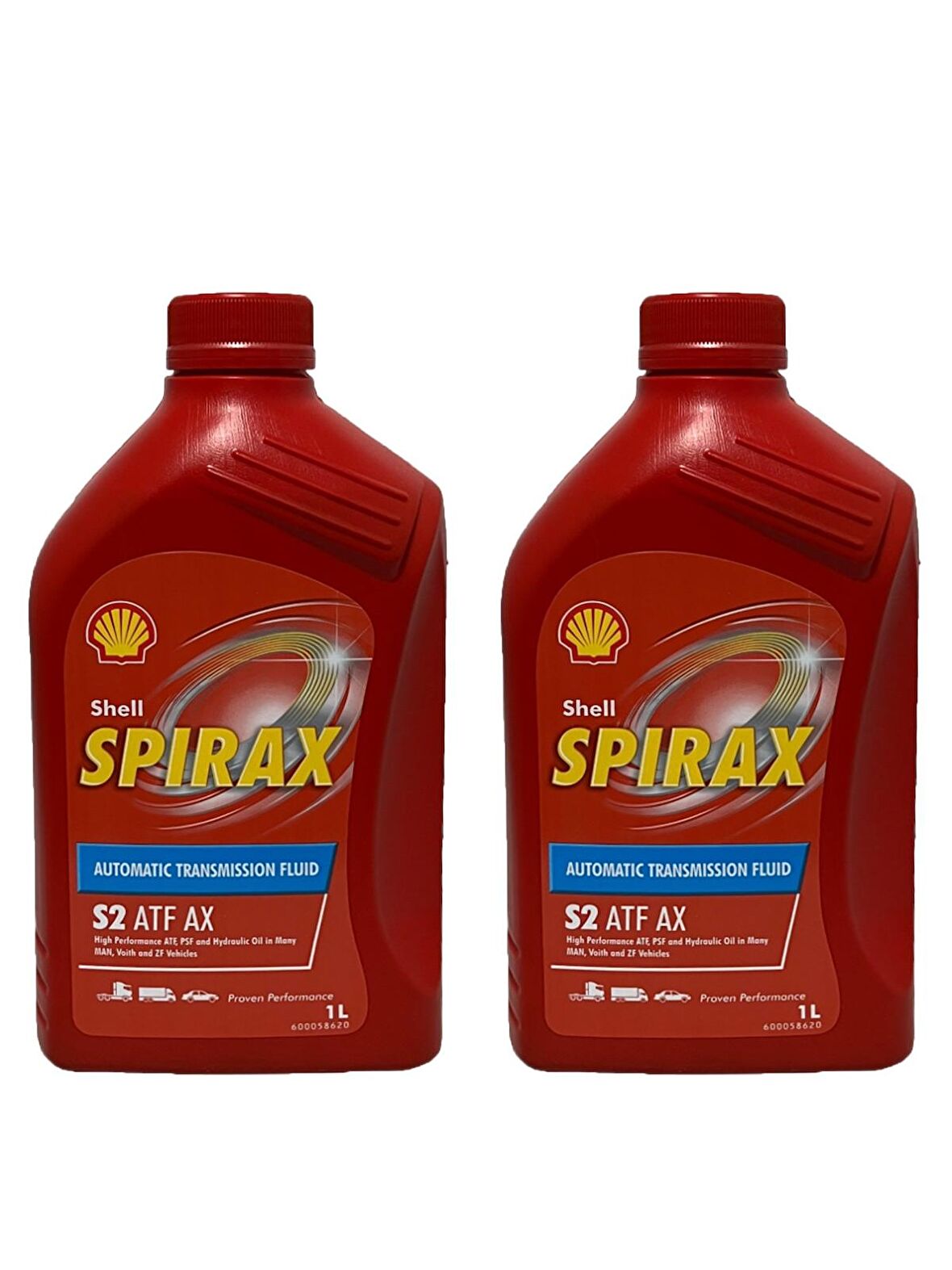 Shell Sprirax S2 ATF AX Otomatik Şanzıman Yağı 1 Litre 2 Adet