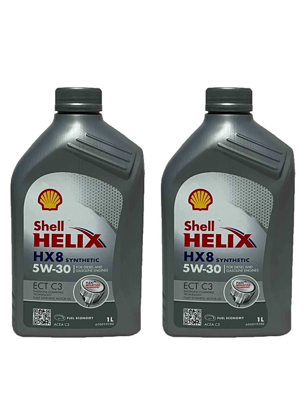 Shell Helix Hx8 5W-30 Tam Sentetik Motor Yağı 1 Litre 2 Adet