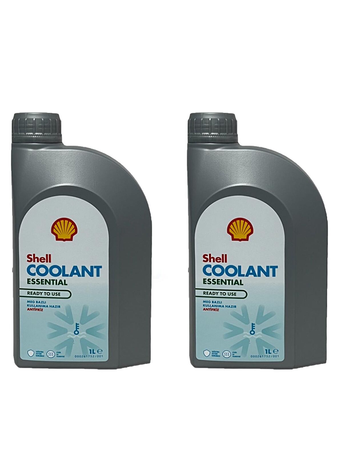 Shell Coolant Essential 4 Mevsimlik Mavi Antifriz 1 Litre 2 Adet