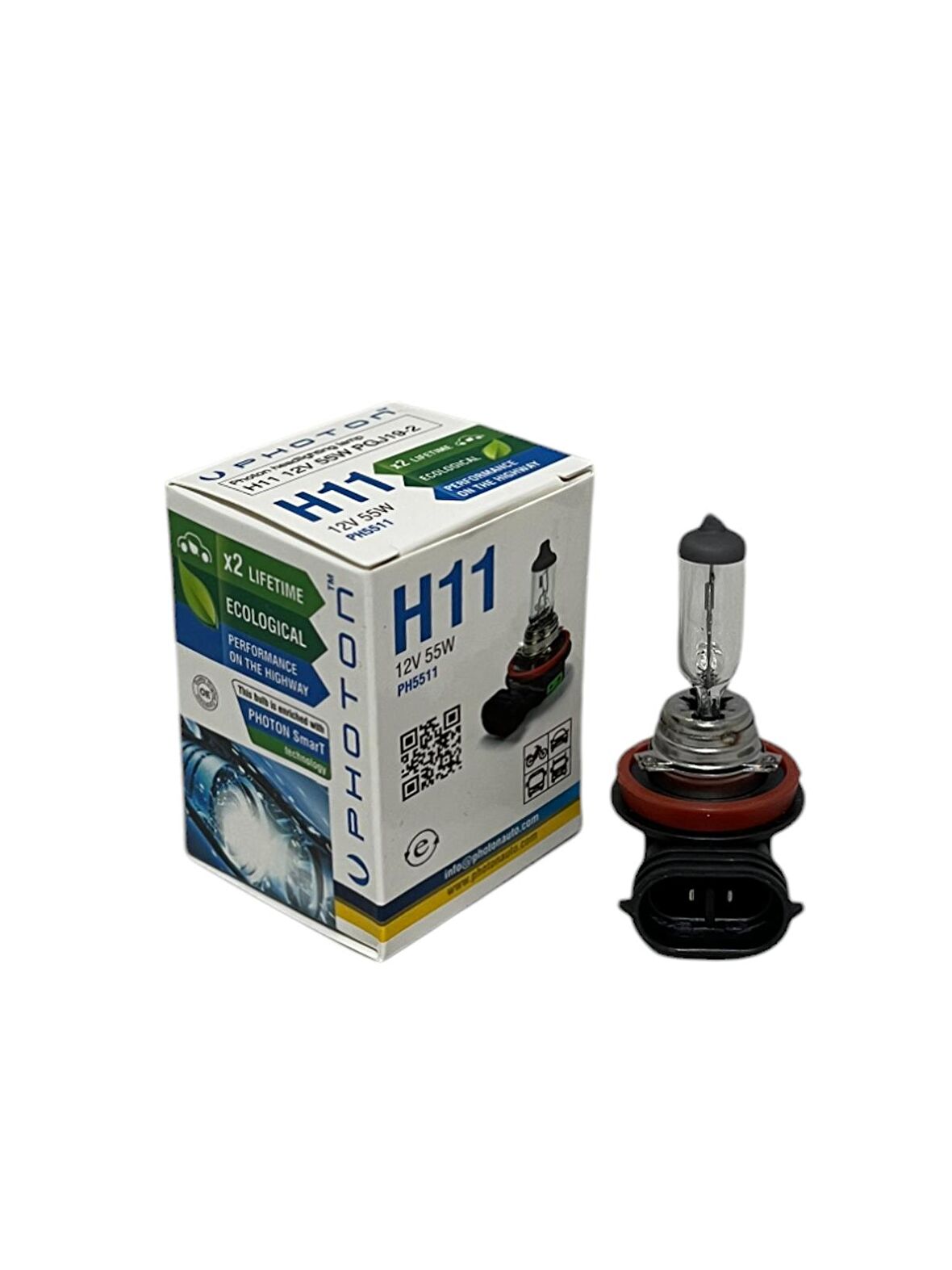 H11 12V 55W Halojen Sis, Far Ampulü