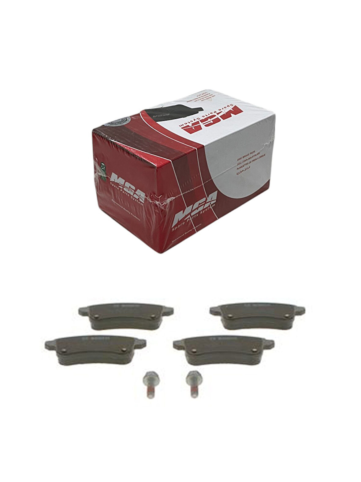 Mga Renault Scenic III, IV Grand Scenic III, IV 2009-2023 Kulaklı Tip Arka Fren Balatası Takım