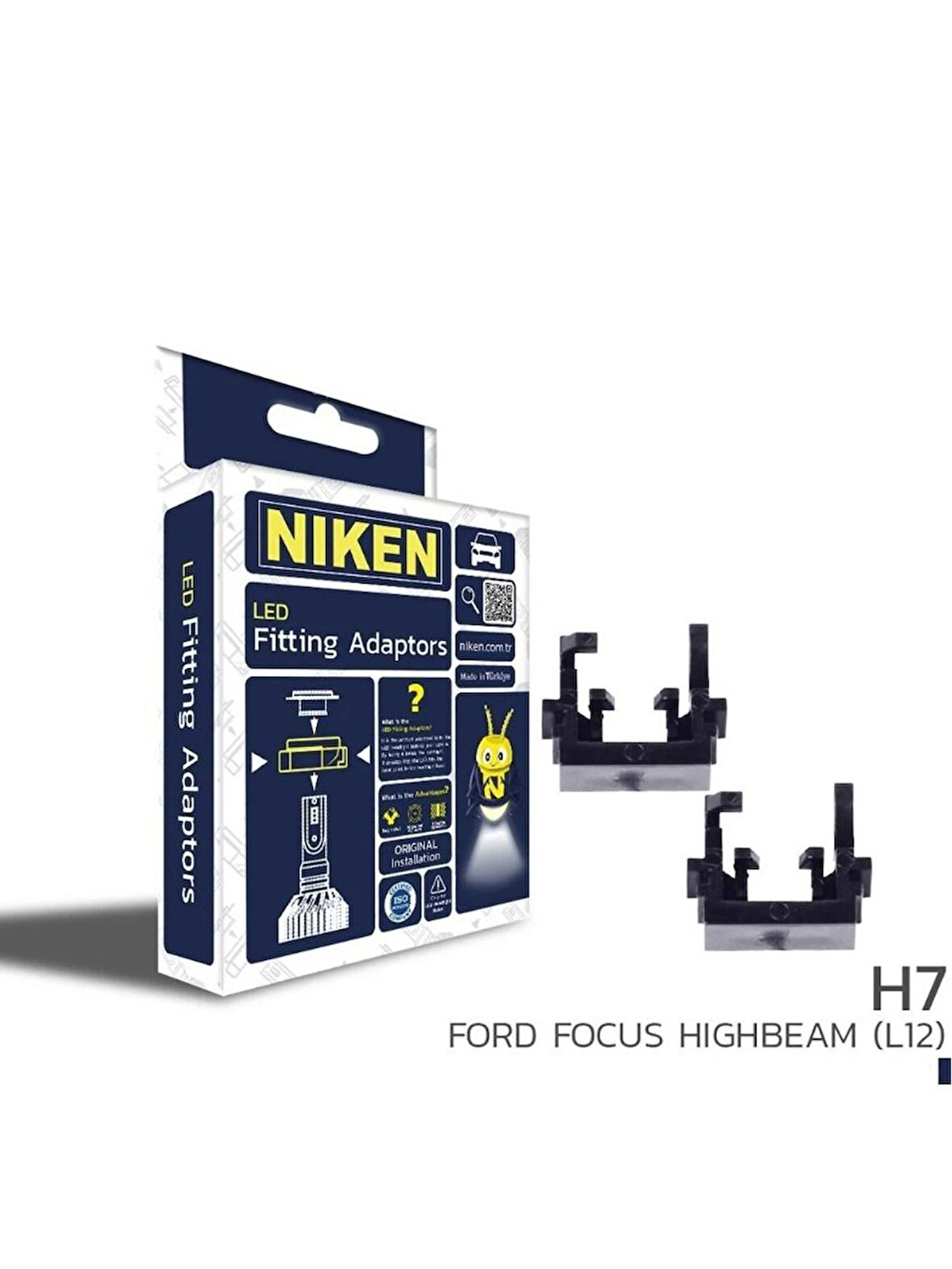 Niken Led Far Montaj Adaptörü H7 Ford Focus High Beam