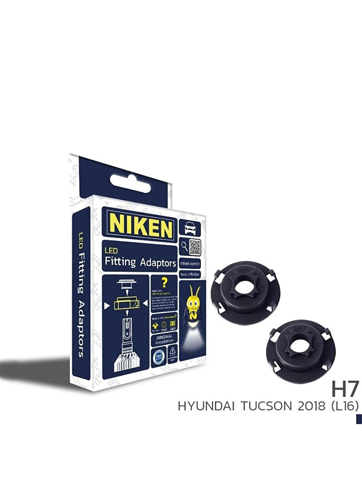 Niken Led Far Montaj Adaptörü H7 Renault Megane 4