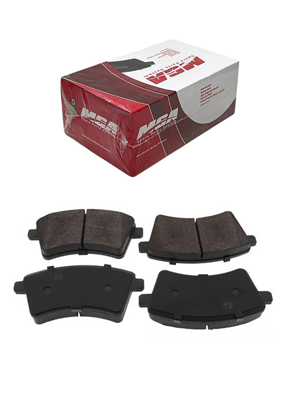 Mga Renault Kangoo II, Be Bop, Express 2007-2021 Ön Fren Balatası Takım