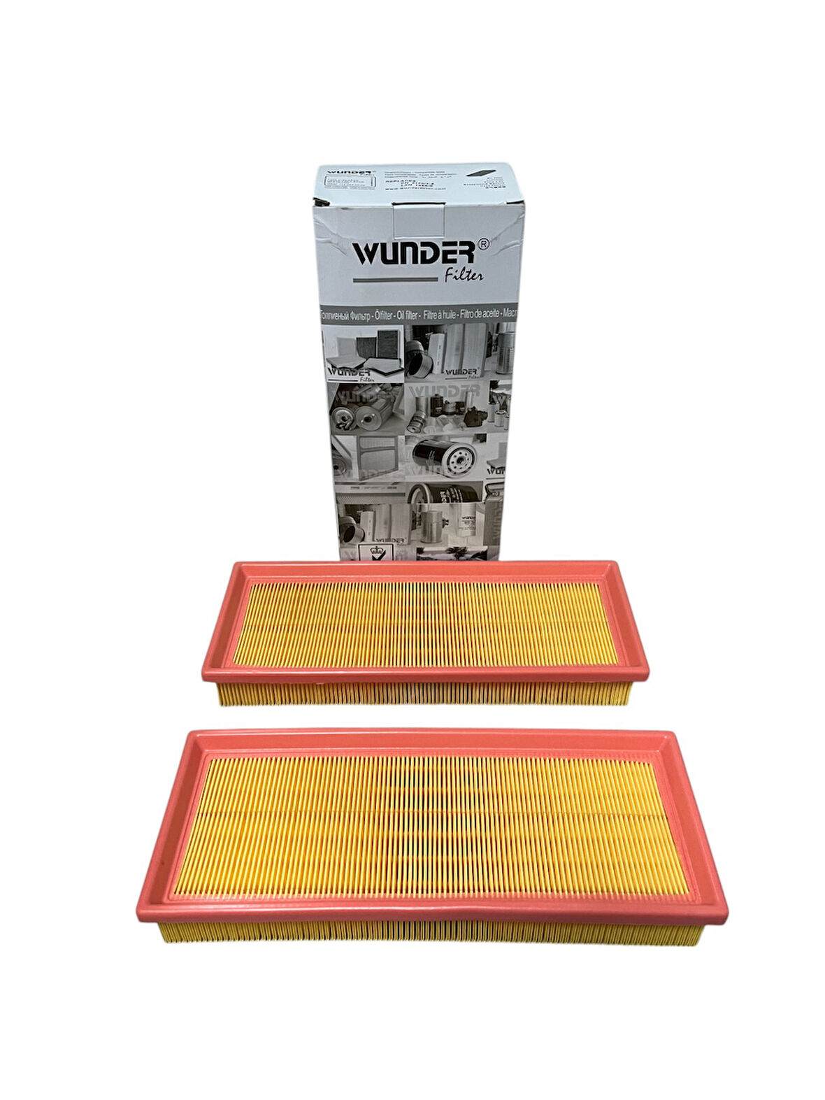 Wunder Mercedes-Benz C Serisi W203, Slk R170, C32 Amg, 260 Kw 2001-2004 Çiftli Hava Filtresi