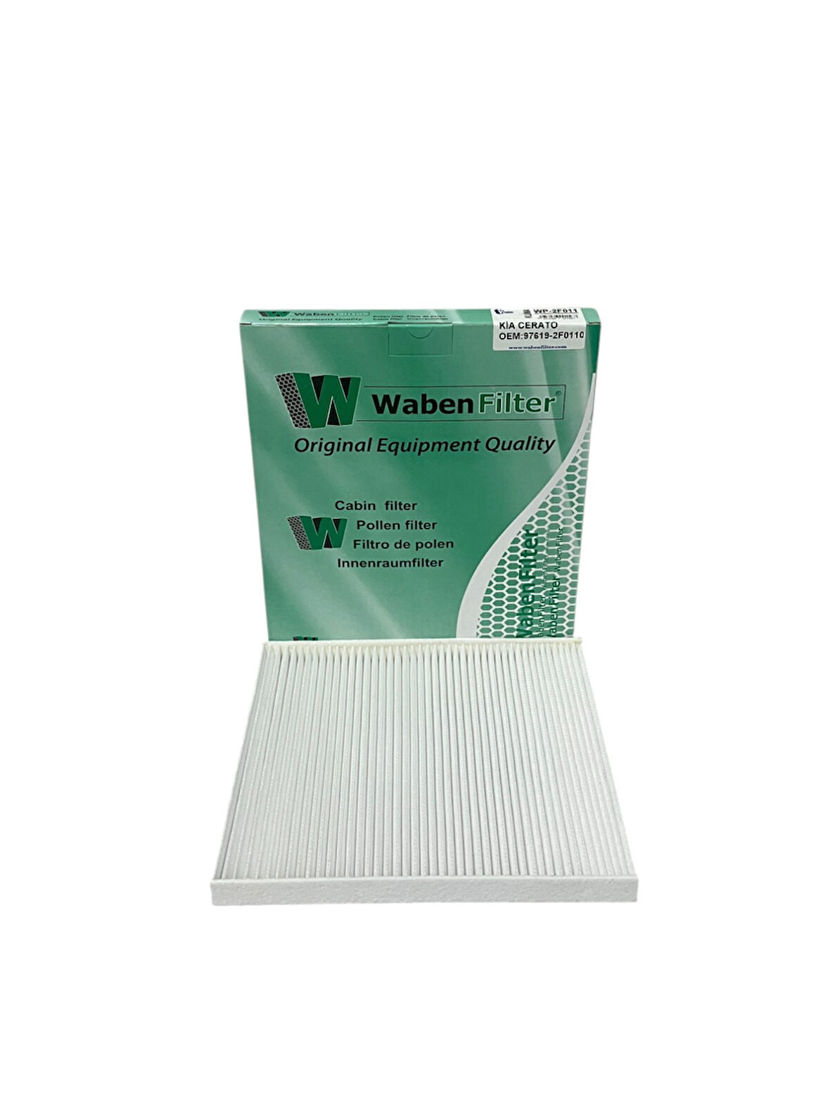 Waben Kia Cerato I 2004-2008 Polen Filtresi