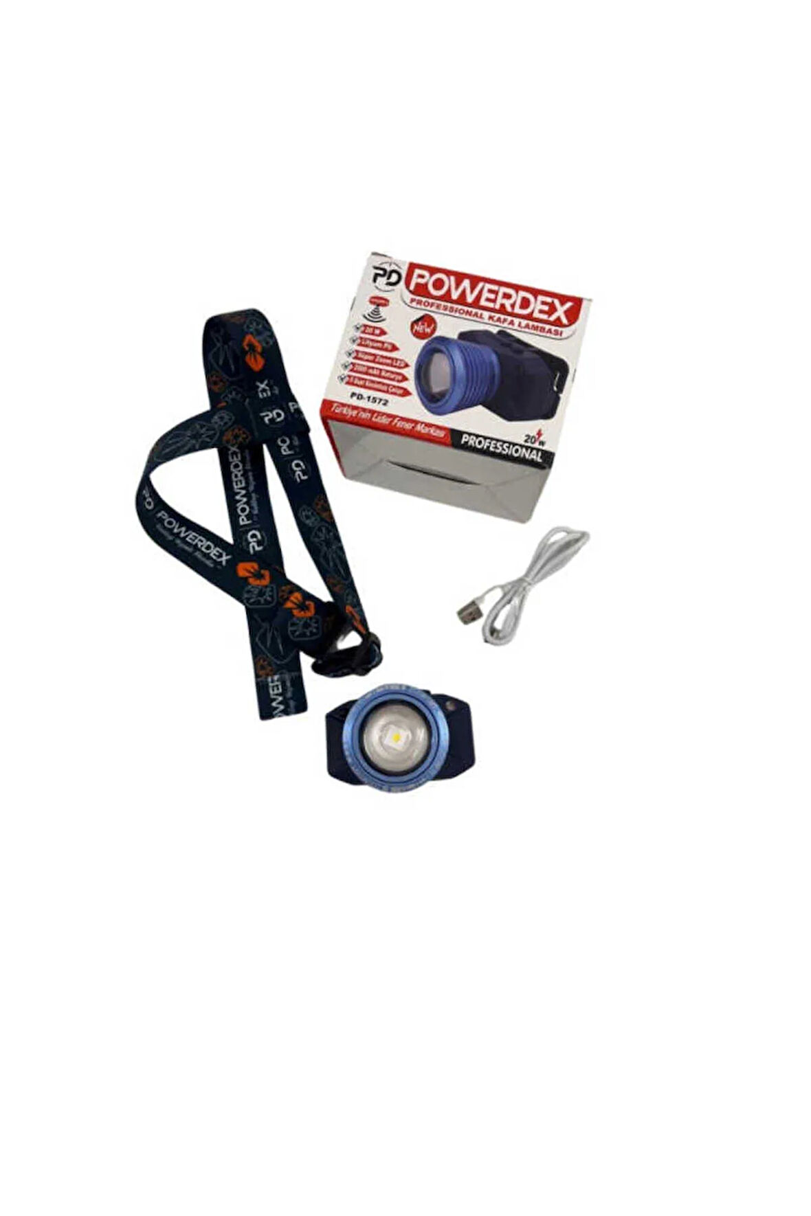 PD-1572 20 Watt Profesyonel Sensörlü Kafa Feneri