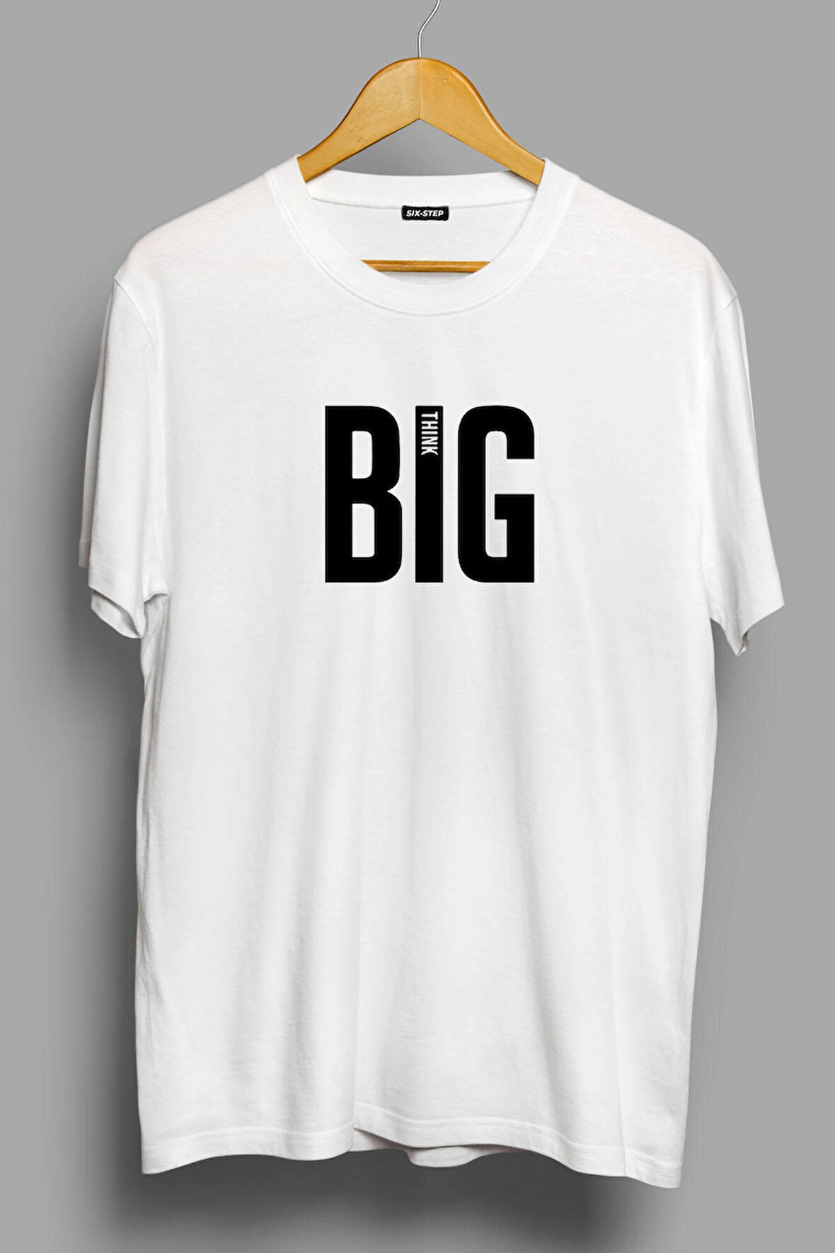 Big Think - Üniseks Oversize Dijital Baskılı T-shirt