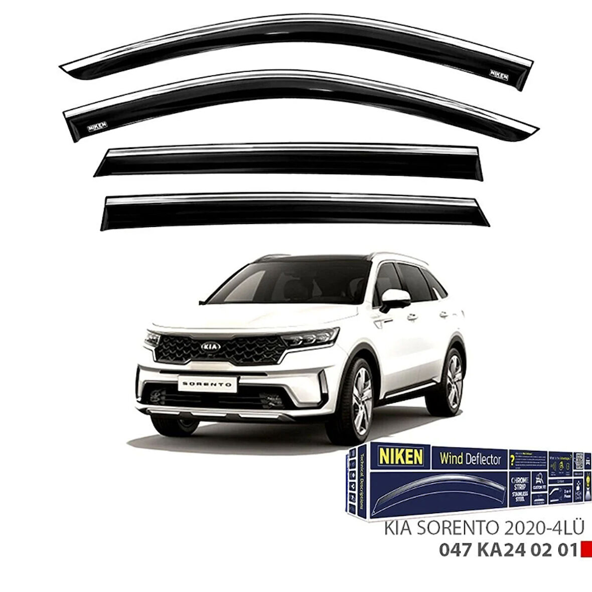 KİA SORENTO ARACA ÖZEL CAM RÜZGARLIĞI 2020 2021 2022 2023 2024