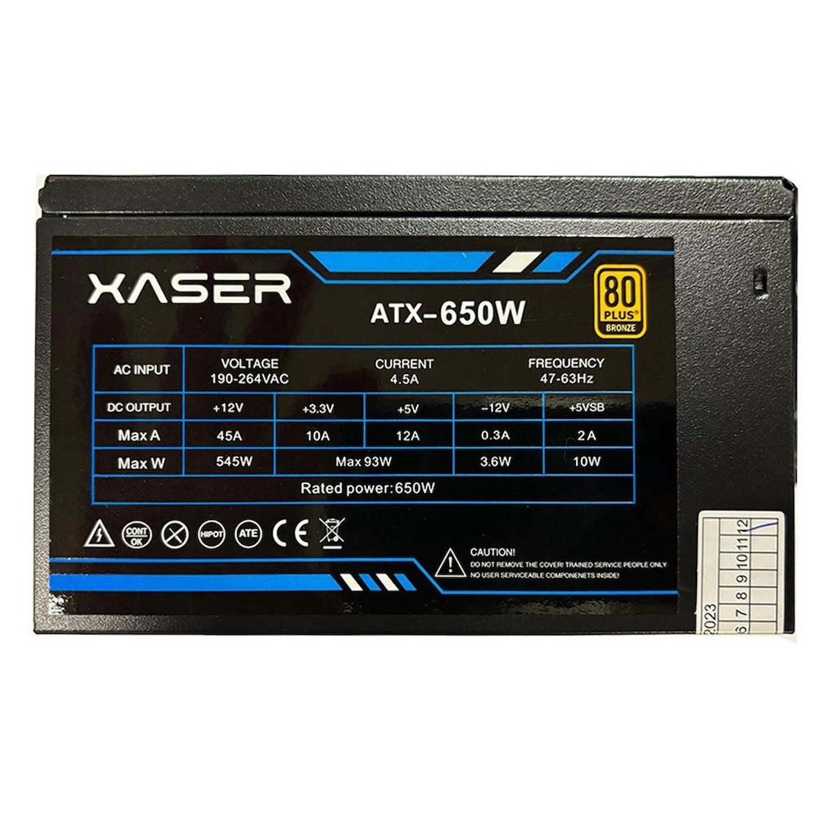 XASER MG3147 Arka Görünüm