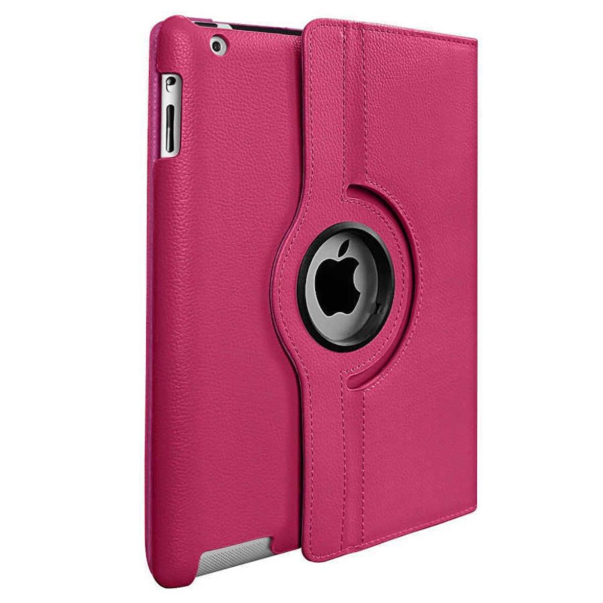 Gpack Apple iPad Mini 1 Kılıf Kapaklı Standlı 360 Dönebilen Koruma dn1