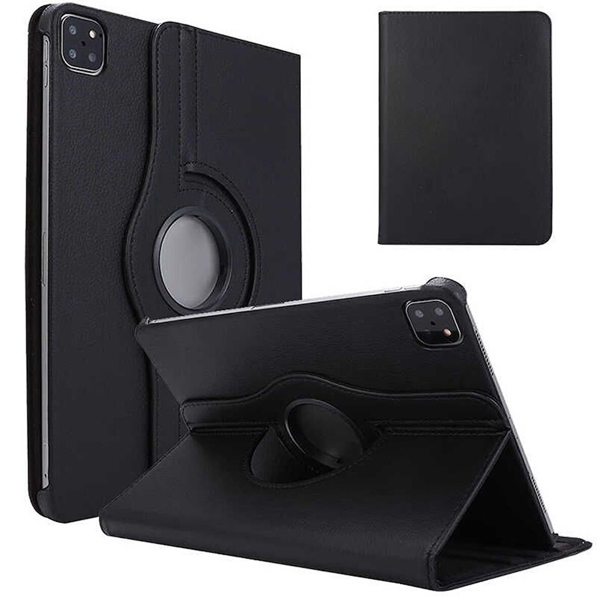 Gpack Apple iPad Pro 11 2020 11 İnç Kılıf Kapaklı Standlı 360 Dönebilen Koruma dn2