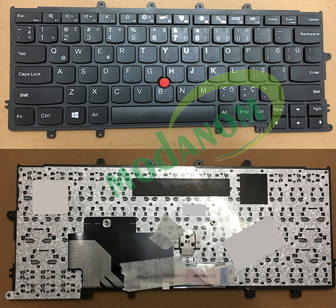 Lenovo ThinkPad X260 Klavye Siyah Türkçe