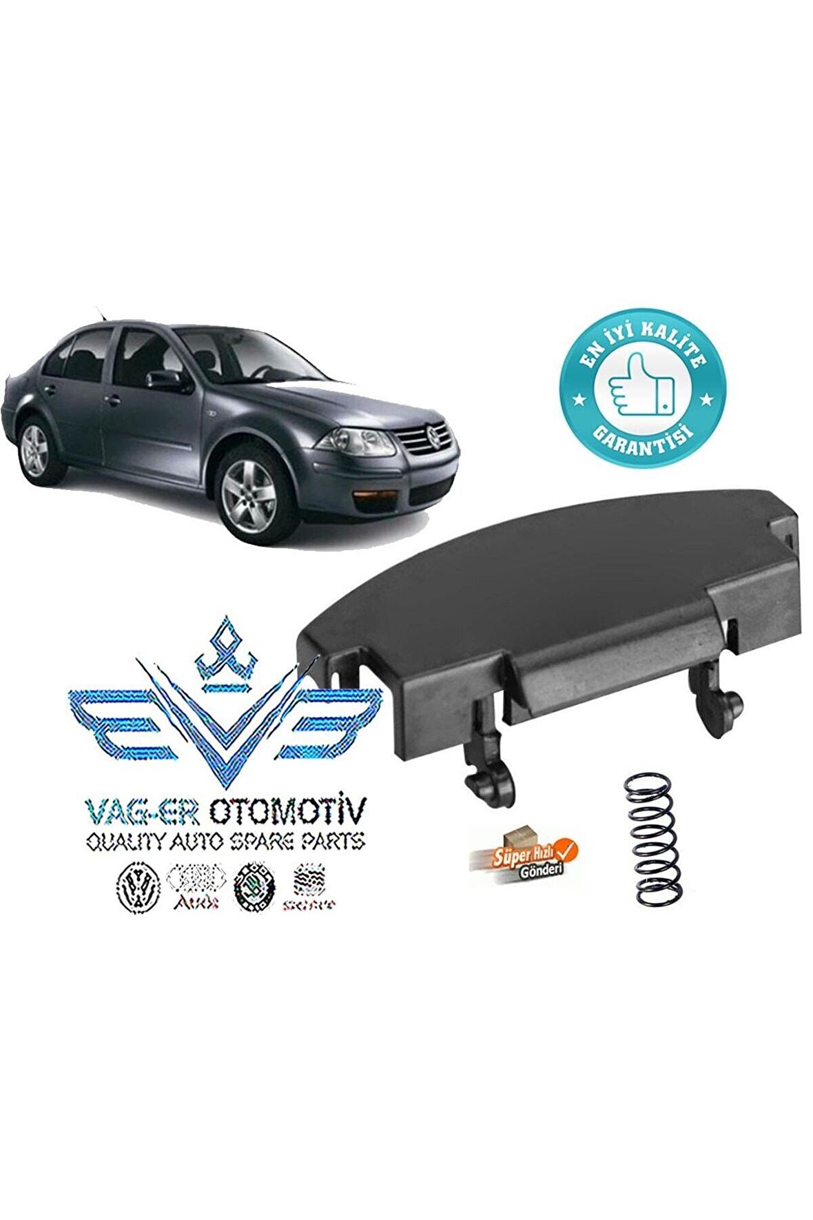 Vw Bora Kol Dayama Üst Kapağı Kolçak Mandalı 1998-2005 3b0868445