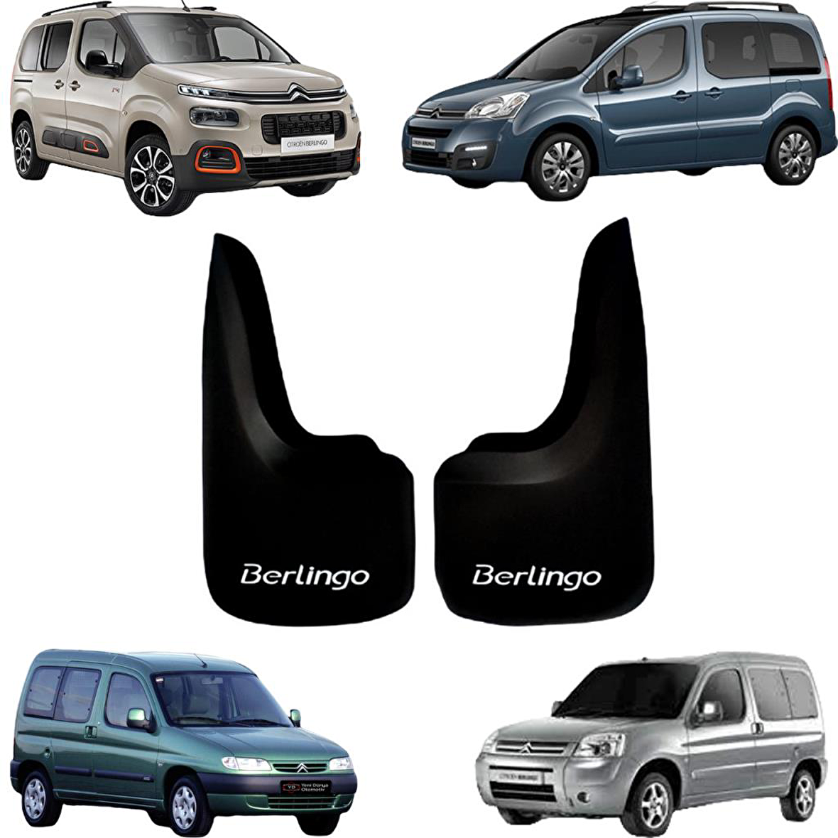 Citröen Berlingo 2'li Arka Paçalık, Çamurluk, Tozluk CIT1BZ014