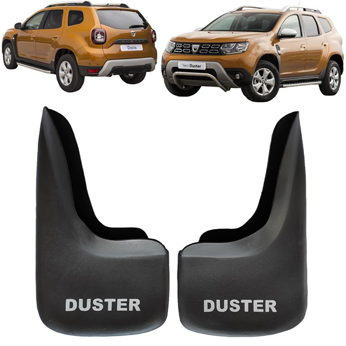Dacia Duster 2017 Model Sonrası 2'li ARKA Paçalık Çamurluk Tozluk DAC1BZ012