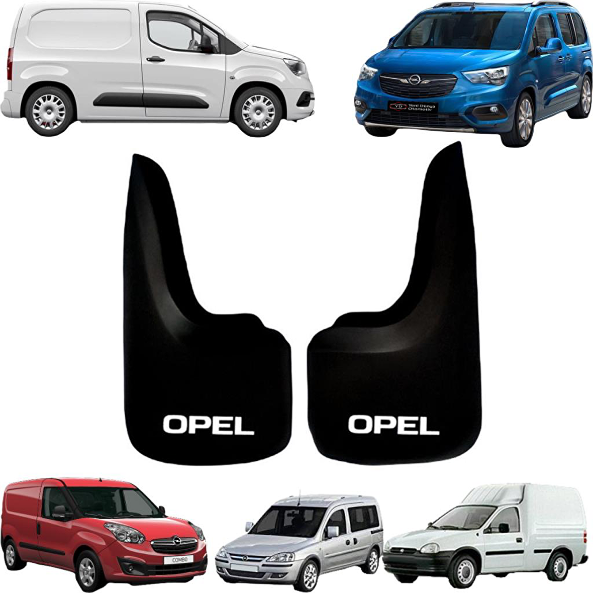 Opel Combo 2'li ARKA Paçalık Çamurluk Tozluk OPL1BZ020