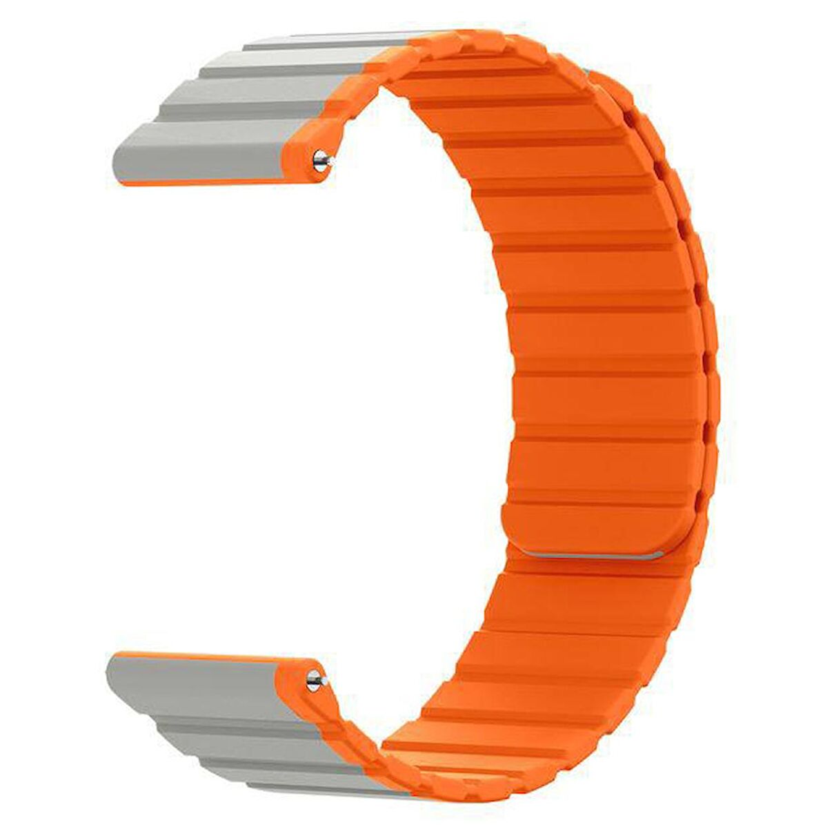 Gpack Amazfit GTR 2e Kordon Solo Loop Mıknatıslı Çift Renk HS53