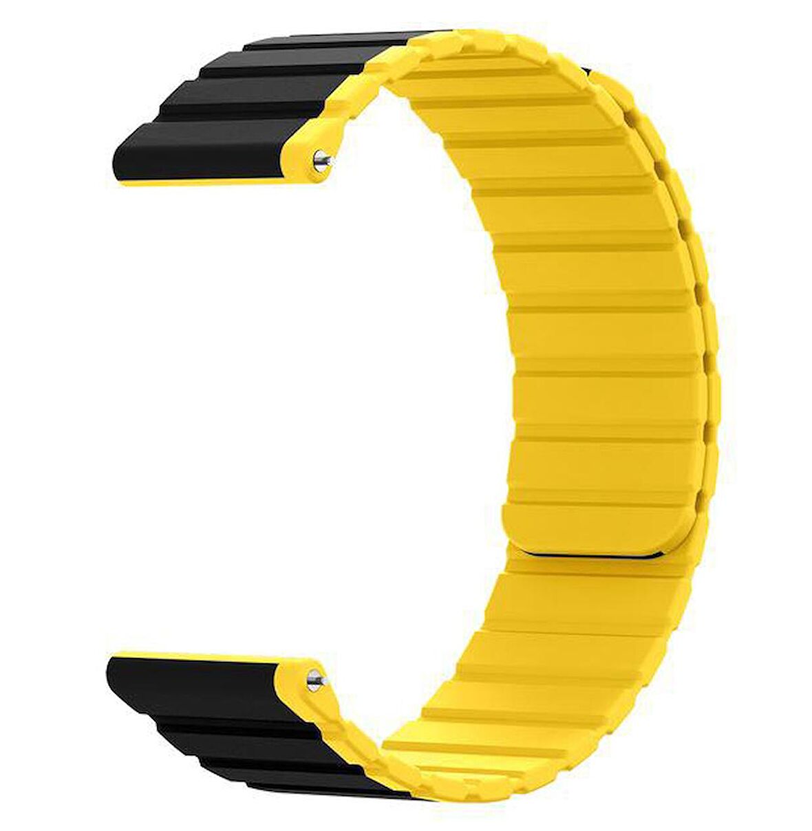 Gpack Amazfit GTR 3 Kordon Solo Loop Mıknatıslı Çift Renk HS53
