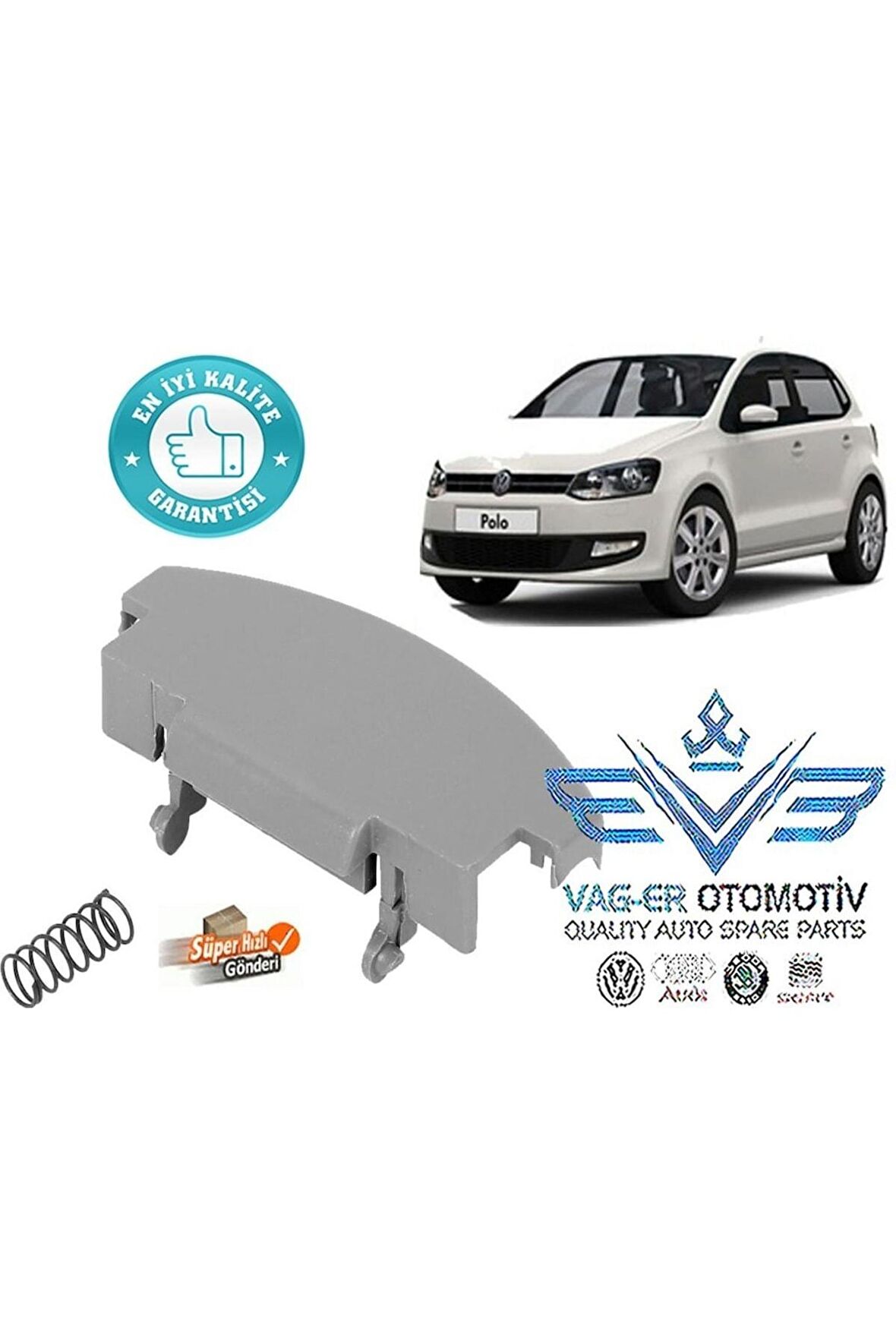 Vw Polo Kol Dayama Üst Kapağı Kolçak Mandalı 2010-2017 3b0868445 (540502392)